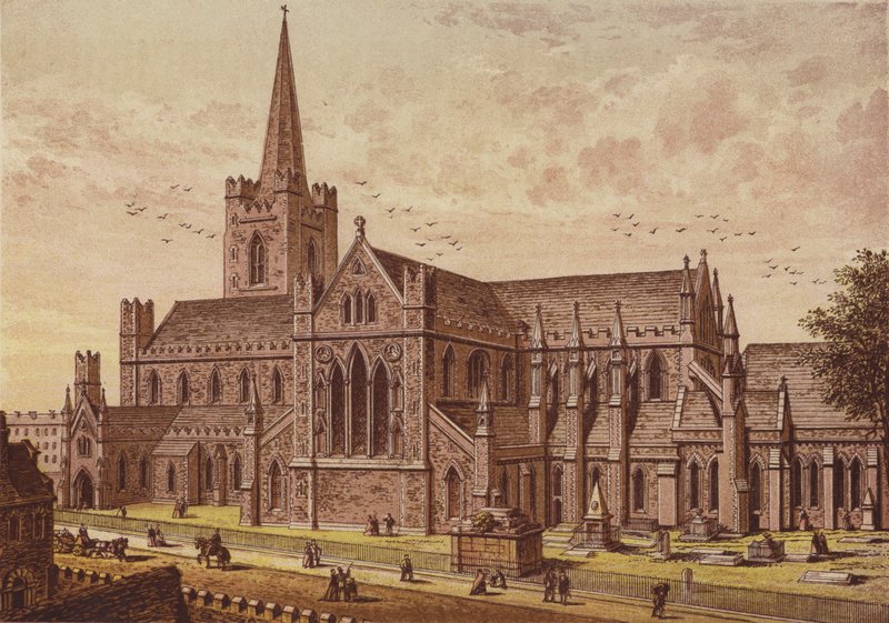 St Patricks Cathedral, Dublin af English School