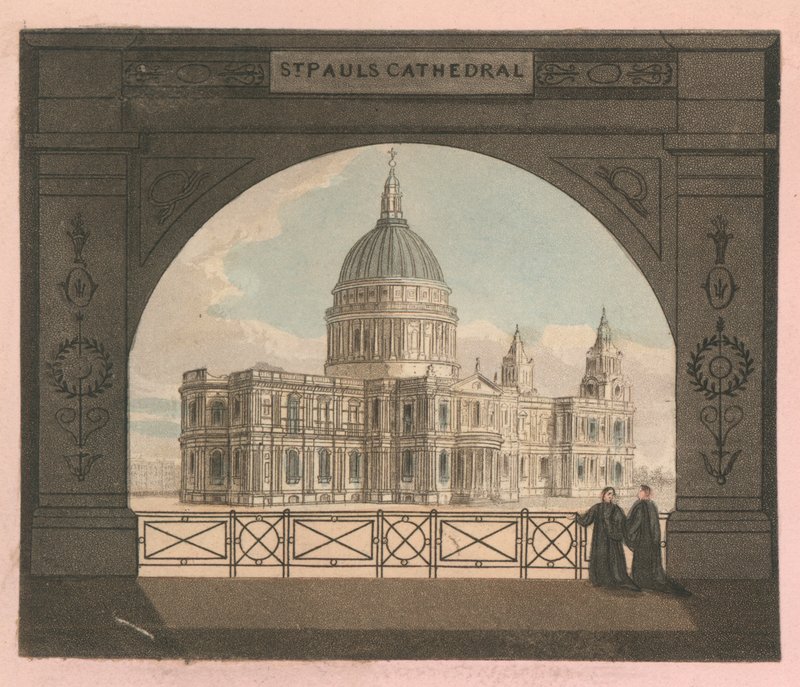St Pauls katedral af English School