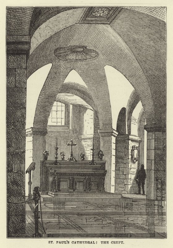 St Pauls Cathedral, Krypten af English School