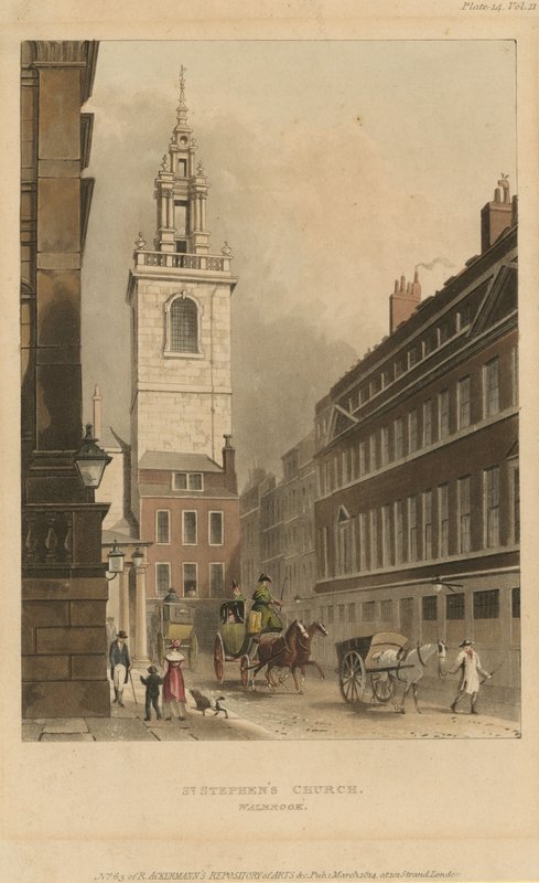 St Stephens Church i Walbrook af English School