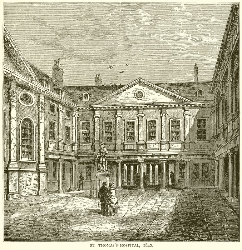 St. Thomass Hospital, 1840 af English School