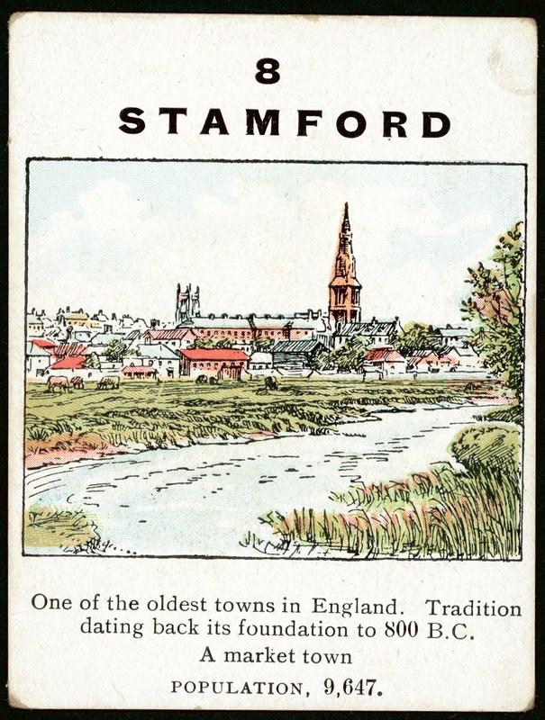 Stamford (farve litho) af English School
