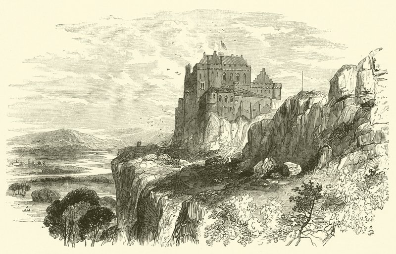 Stirling Castle (gravering) af English School