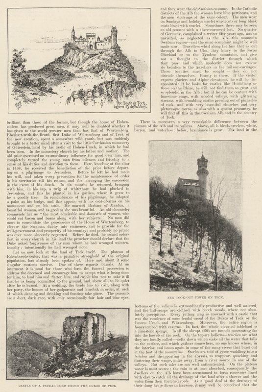 Teck og dens hertuger (litho) af English School