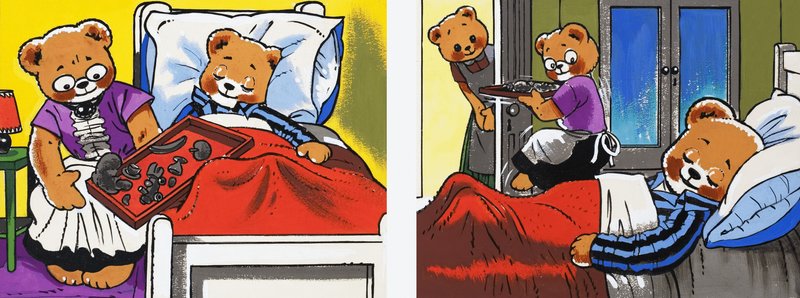 Bamse sover af English School