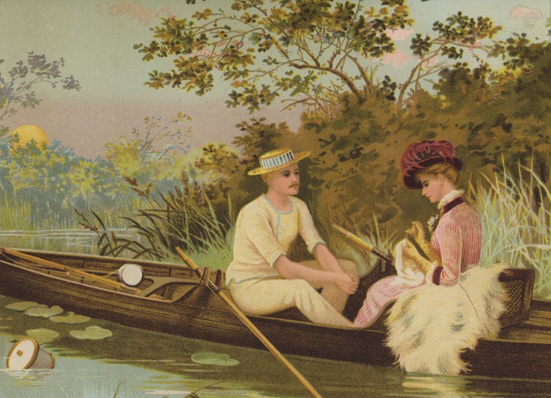 Tender Moments (chromolitho) af English School