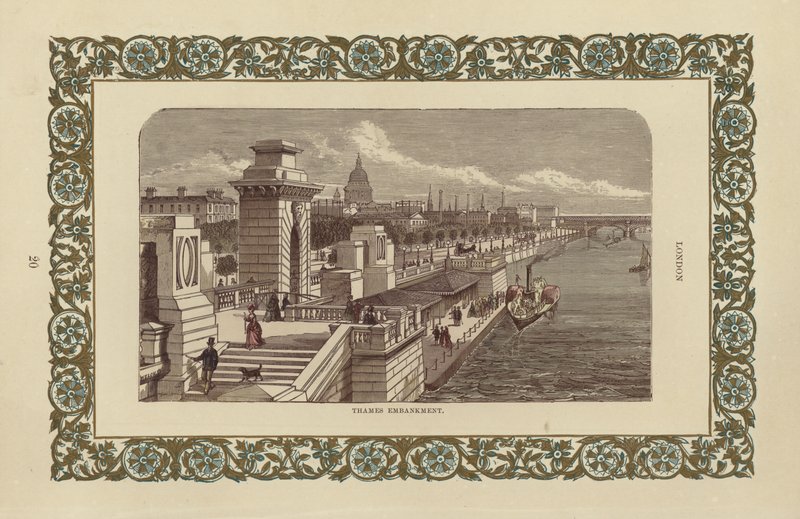 Thames Embankment af English School