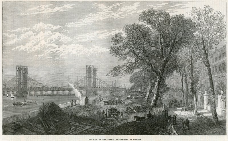 Thames Embankment i Chelsea af English School