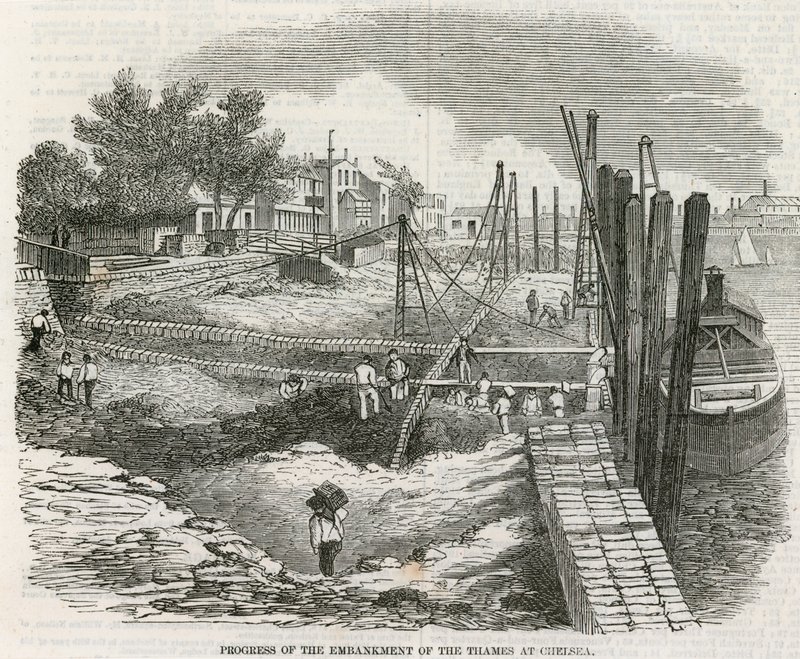 Thames Embankment i Chelsea af English School