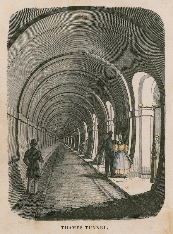 Thames Tunnel af English School