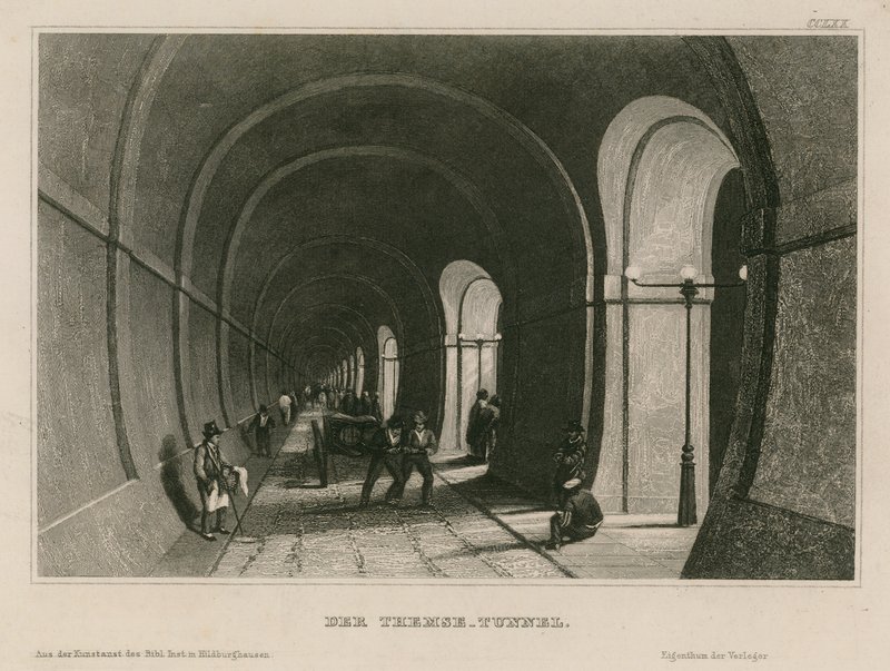 Thames Tunnel af English School