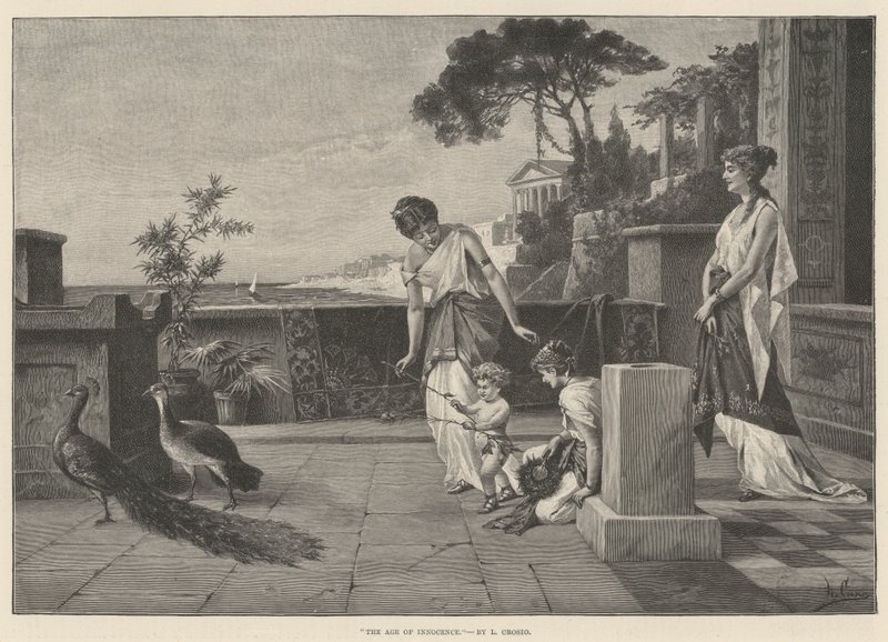 Uskyldens tidsalder (gravering) af English School