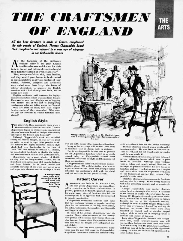 The Arts: The Craftsmen of England (litho) af English School