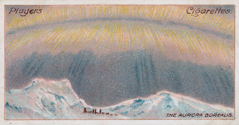 Aurora Borealis (chromolitho) af English School