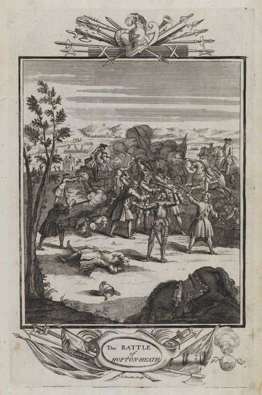 Slaget ved Hopton Heath (gravering) af English School