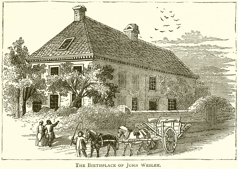 John Wesleys fødested af English School