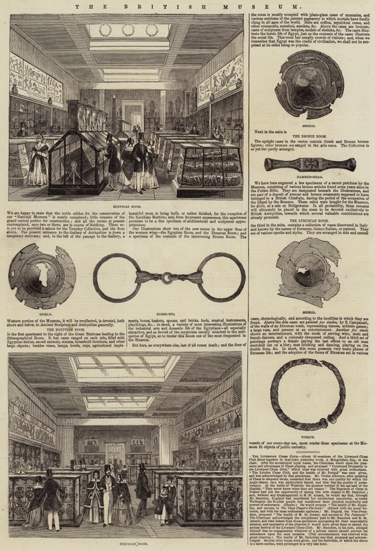 British Museum (gravering) af English School