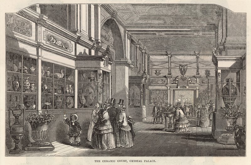 Den keramiske domstol, Crystal Palace af English School