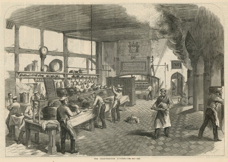 Charterhouse køkkenet af English School