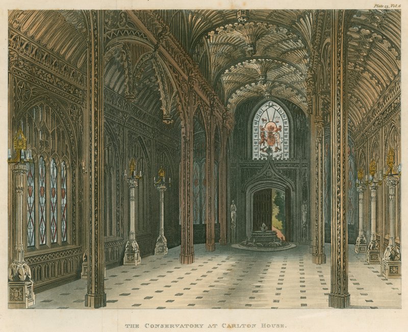 The Conservatory, Carlton House, London af English School