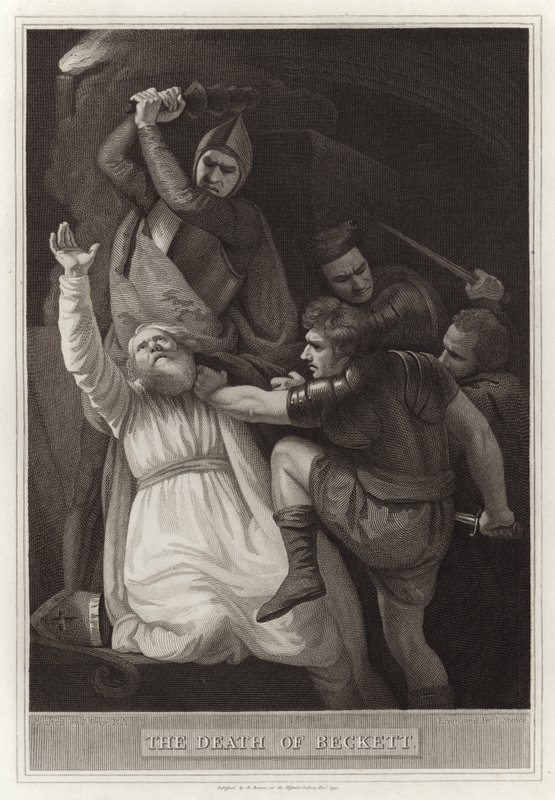Becketts død af English School