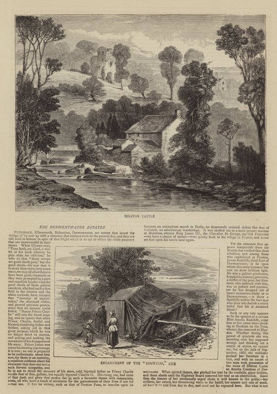 Derwentwater Estates (gravering) af English School