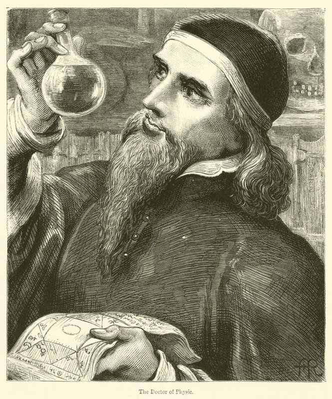 The Doctor of Physic (gravering) af English School