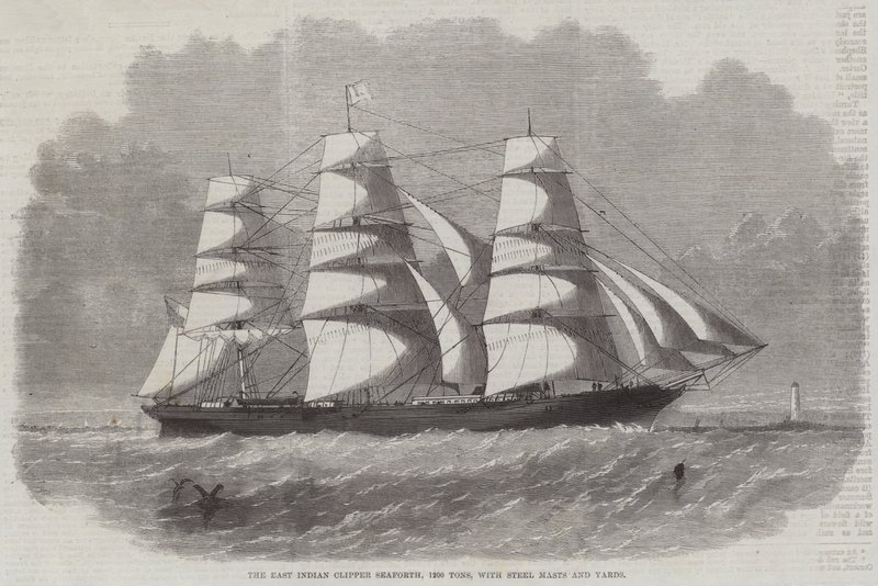 Den østindiske Clipper Seaforth af English School