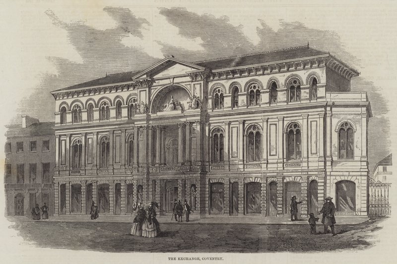 The Exchange at Coventry (gravering) af English School