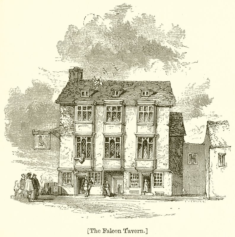Falcon Tavern af English School