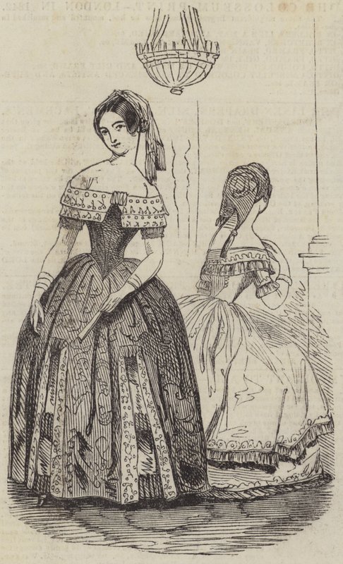 The Fashions (gravering) af English School