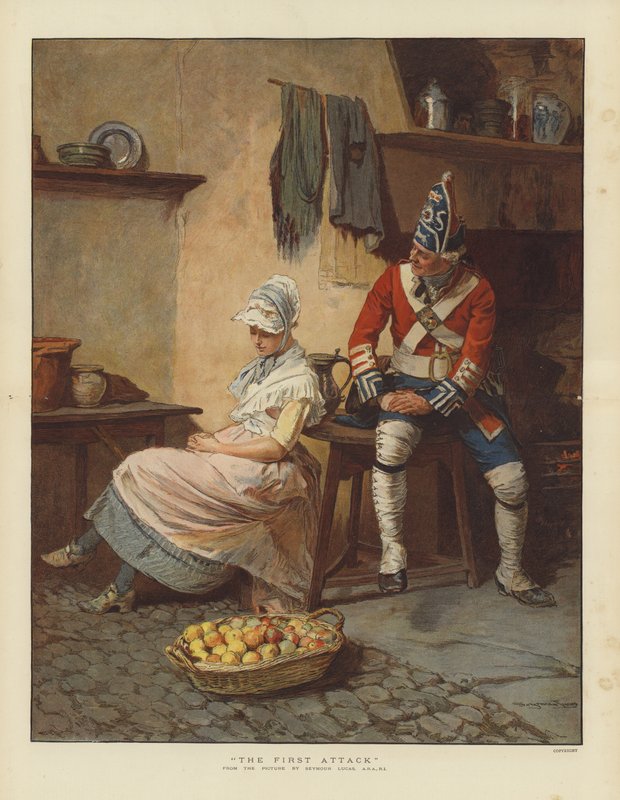 Det første angreb af English School