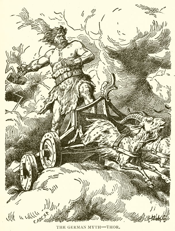 Den tyske myte - Thor af English School