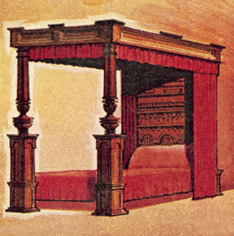 The Great Bed of Ware af English School