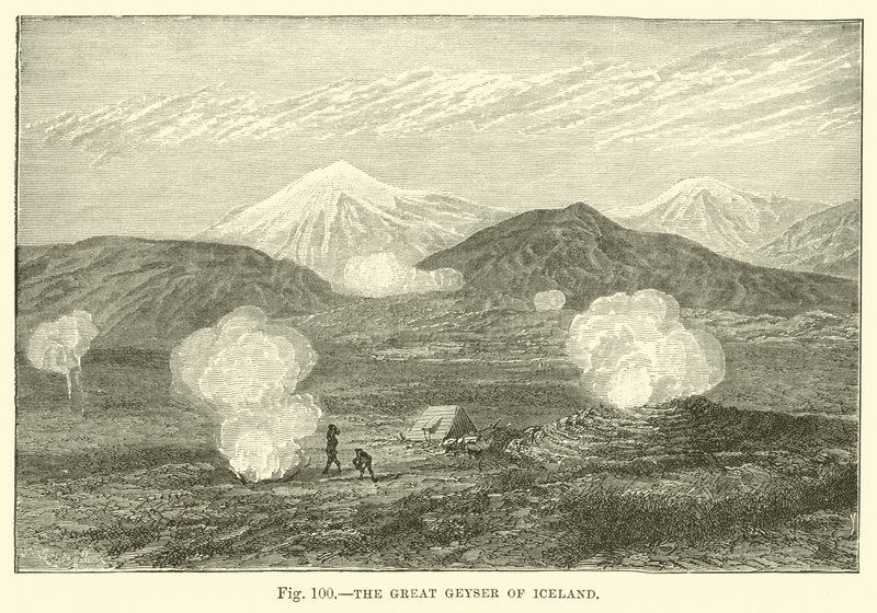 The Great Geyser of Iceland  af English School