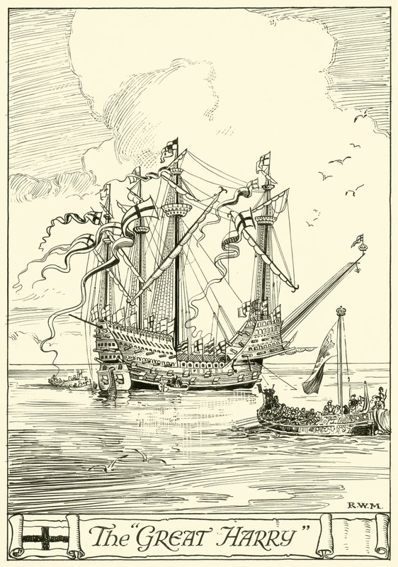 The Great Harry (blæk på papir) af English School
