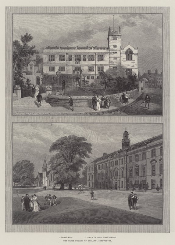 The Great Schools of England, Shrewsbury (gravering) af English School