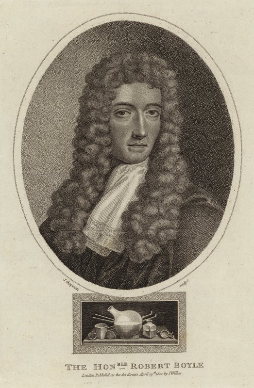Den ærede Robert Boyle (1627 - 1691) af English School