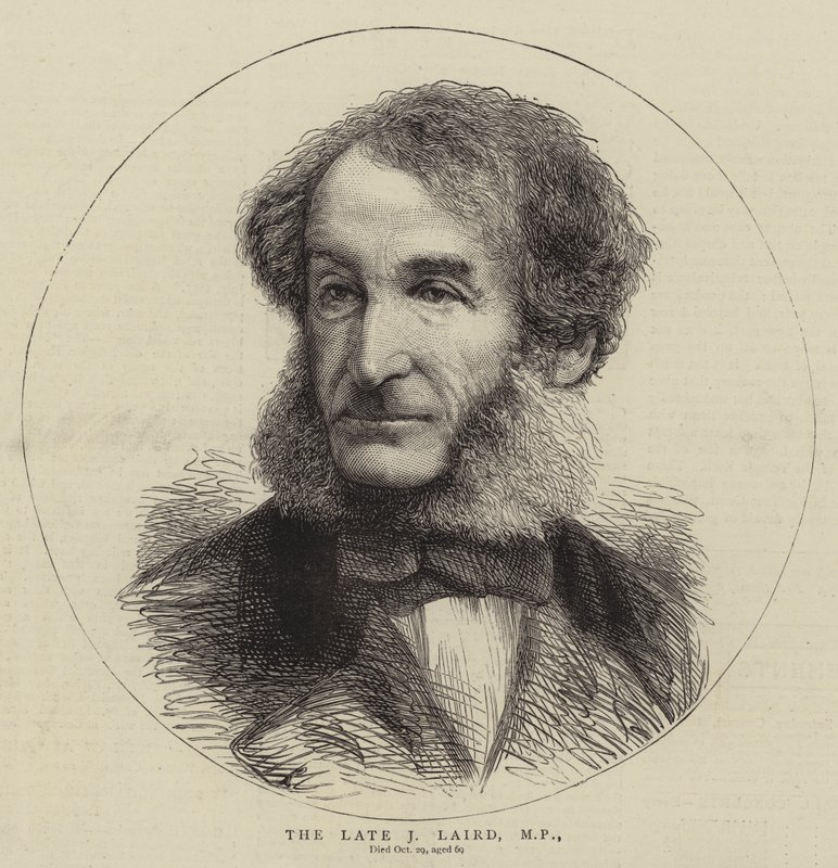 The Late J Laird, MP (gravering) af English School