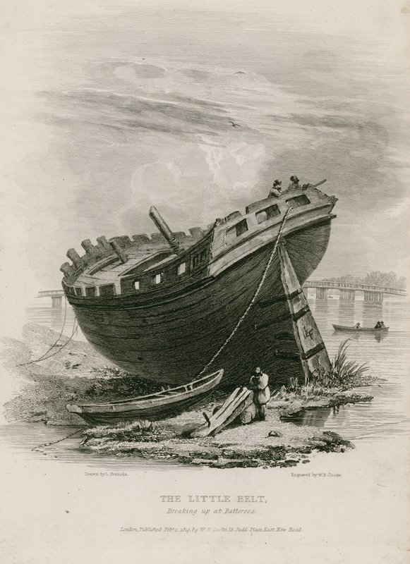 Lillebælt bryder op ved Battersea af English School