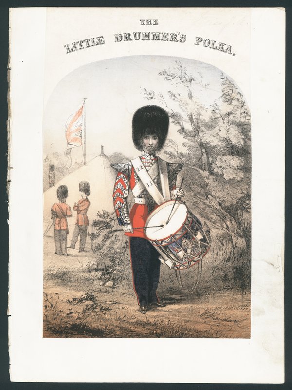 De små trommeslagere Polka af English School