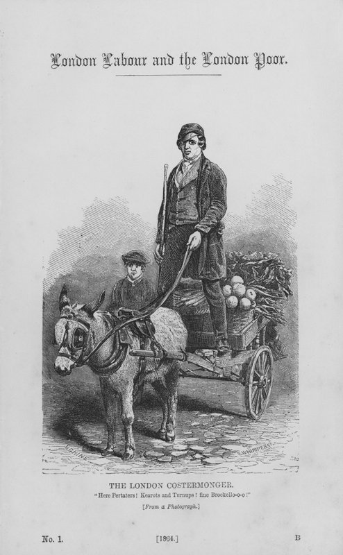 London Costermonger (gravering) af English School