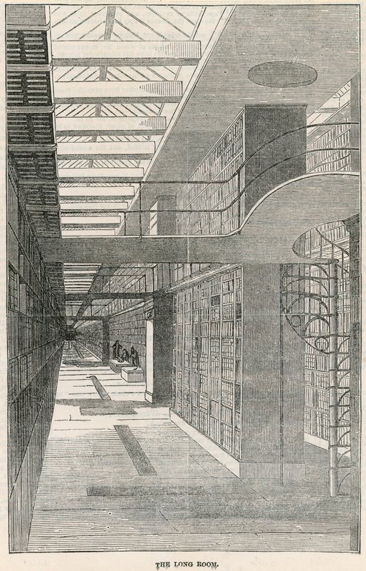 The Long Room, British Museum af English School