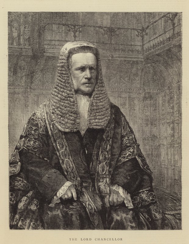 Lord Chancellor (gravering) af English School