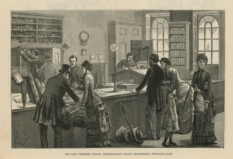 The Lost Property Office i Scotland Yard af English School