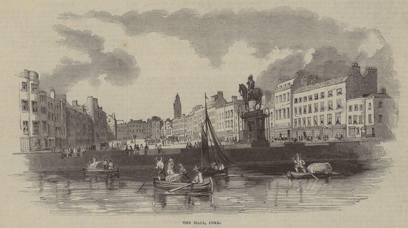 The Mall, Cork (gravering) af English School