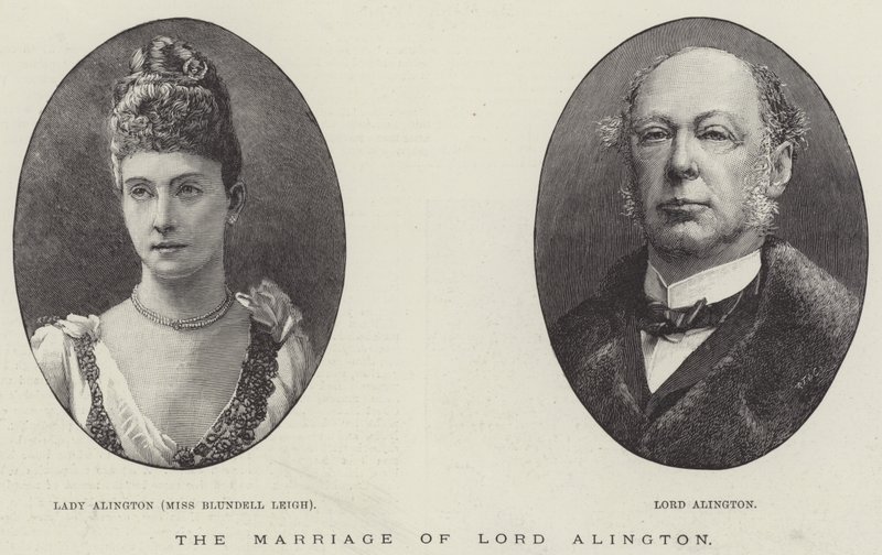 Lord Alingtons ægteskab (gravering) af English School