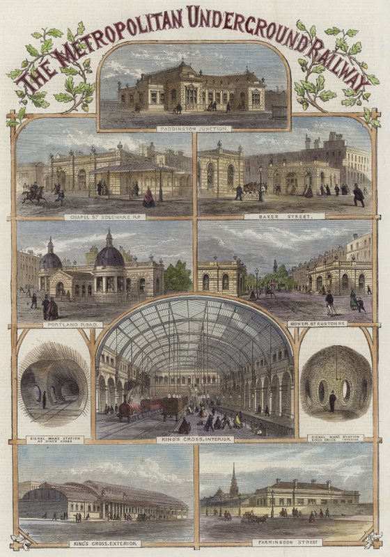 Metropolitan Underground Railway af English School