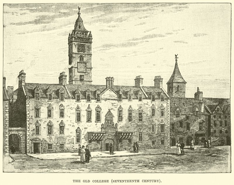 The Old College, syttende århundrede af English School