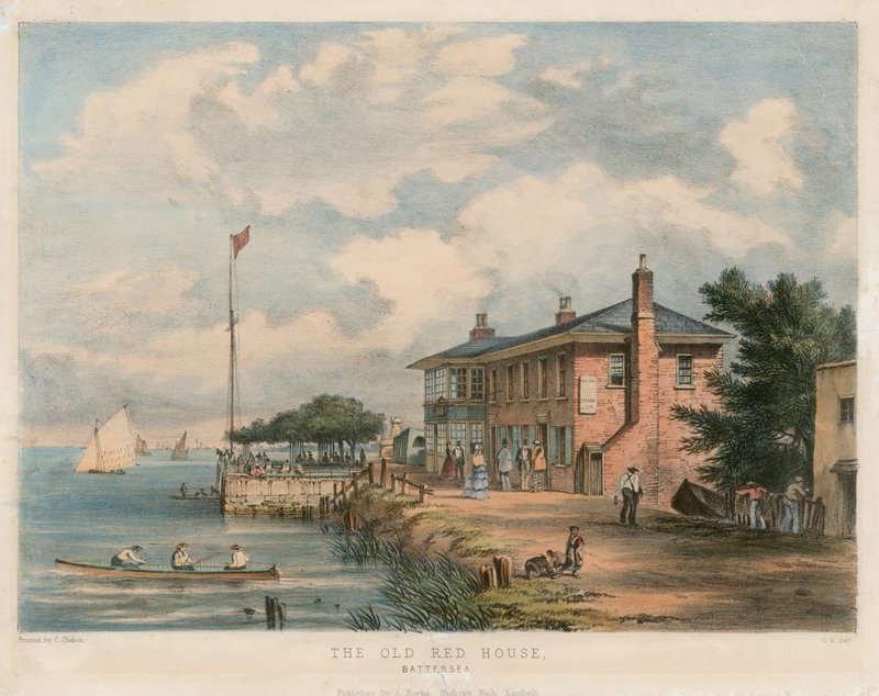 Det gamle røde hus, Battersea af English School